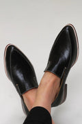 Thalia - Mocassins Minimalistes Sculptés