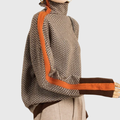 Éléonore | Col roulé Luxe en Chevron