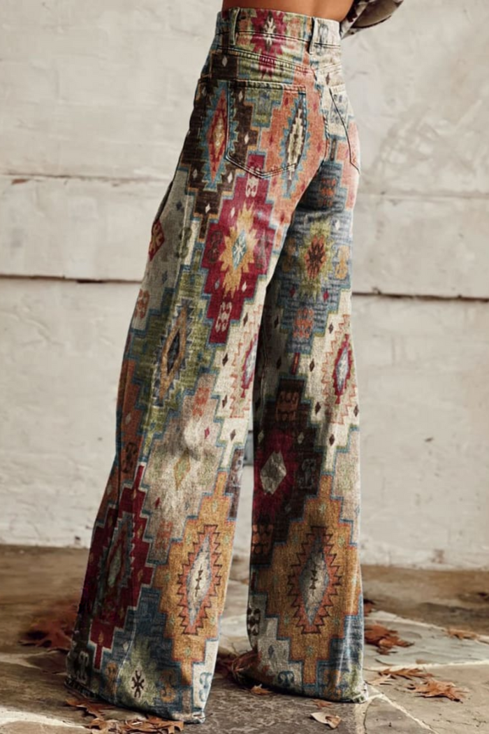 Juliette | Pantalon Imprimé Doux