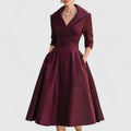 Nicole | Robe Midi Élégante