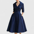 Nicole | Robe Midi Élégante