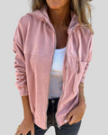 Delphine | Gilet zippé doux