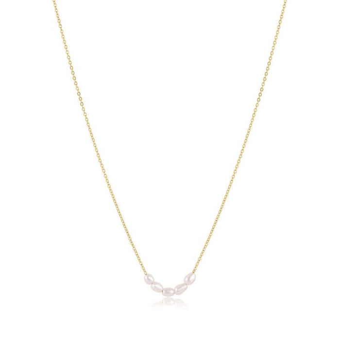 Juliane – Collier doré à la structure minimaliste