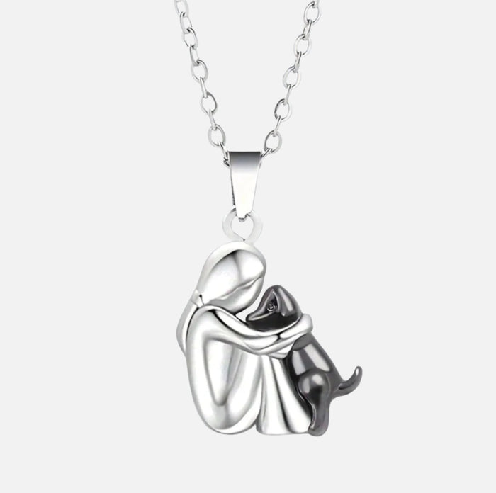 Collier avec pendentif de chien