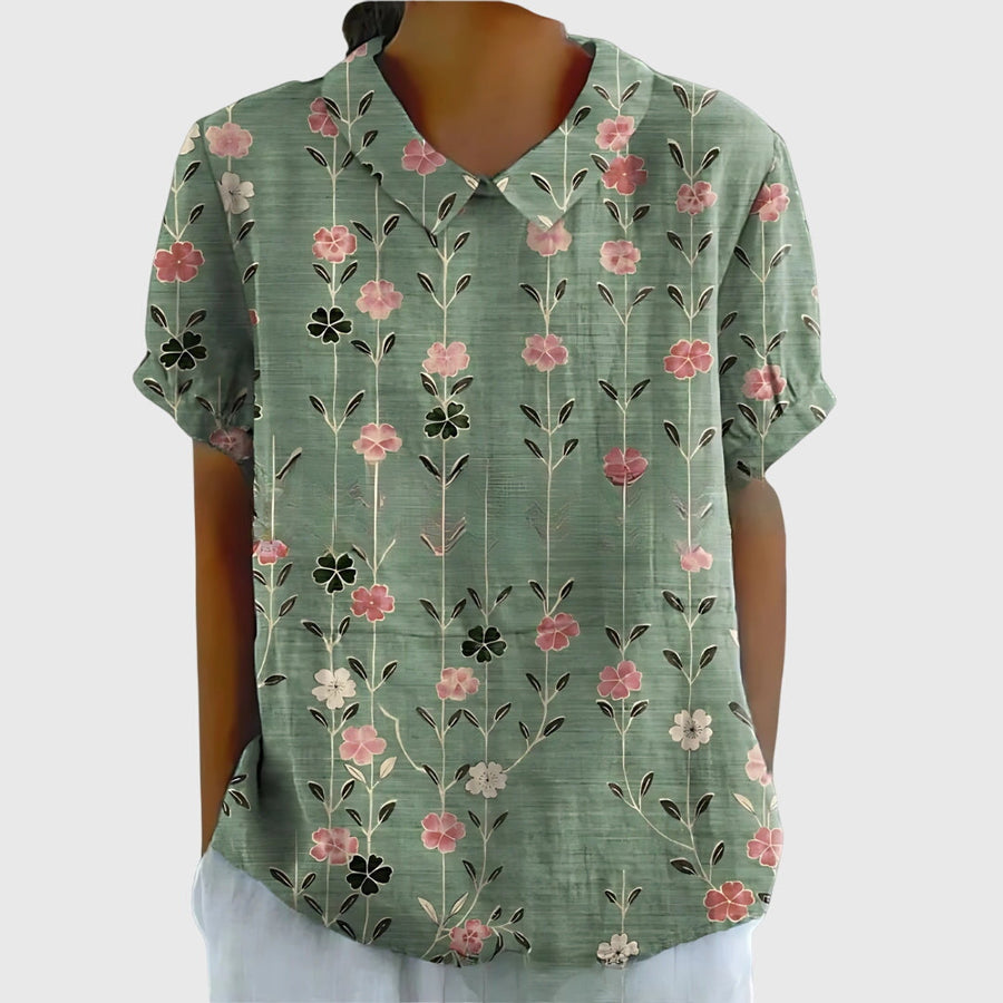 Élise | Blouse Florale