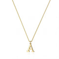 Collier avec des initiales de lettres d'amour