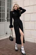 Christine | Robe Midi Écourtée