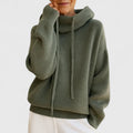 Jeanne | Sweat à Capuche Tricoté Confortable