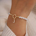Bracelets avec lettres Auden Key | Or