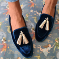 Celestia - Mocassins Élégants à Franges