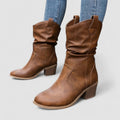 Claire | Bottes en cuir orthopédique
