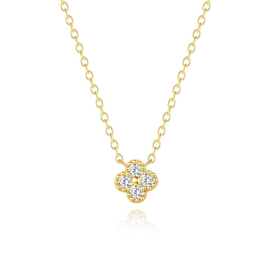 Ève – Collier en argent avec pierre délicate