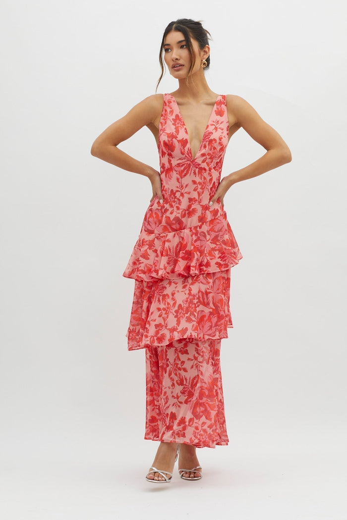 Taviana | Robe Midi Sophistiquée