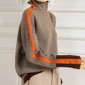 Éléonore | Col roulé Luxe en Chevron