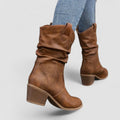 Claire | Bottes en cuir orthopédique