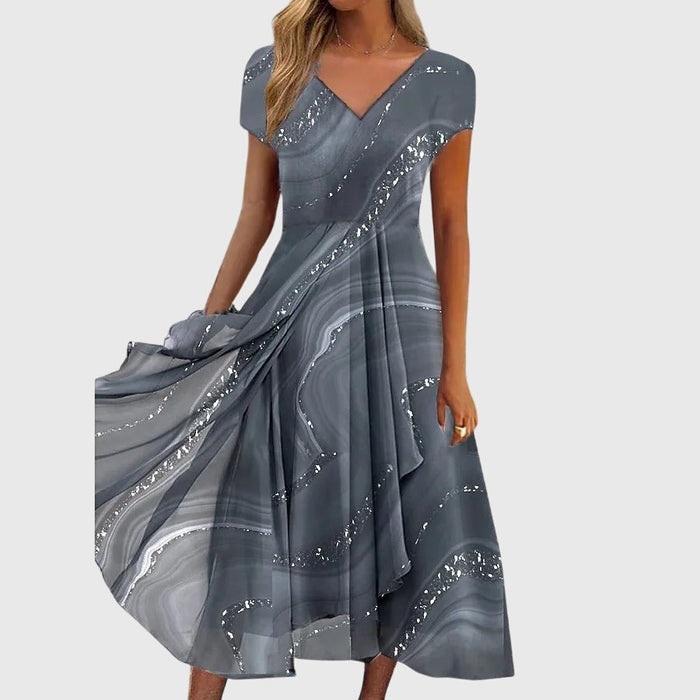 Aubrielle | Robe Midi Fluide