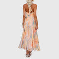 Nicole | Robe Maxi à Dos Nu