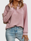 Christine | Pull élégant à demi zip