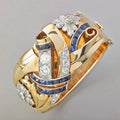 Bague Vintage en Zirconia