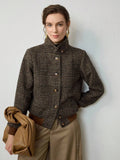 Blythe | Veste en Tweed Croisée
