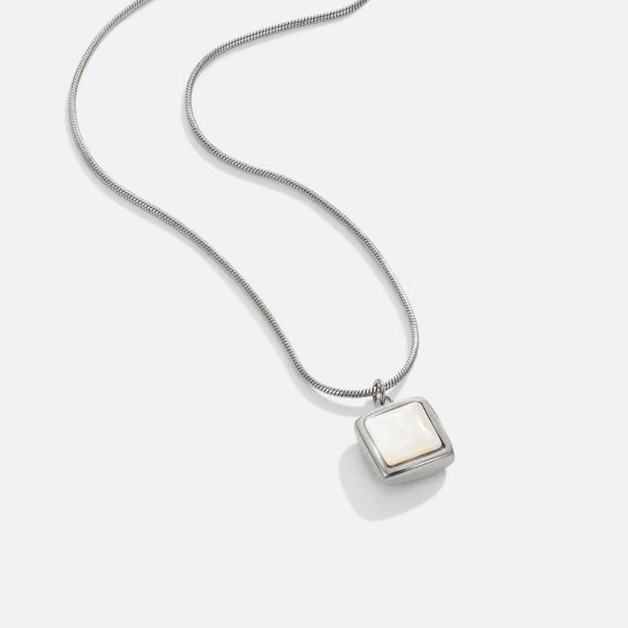 Sylvie – Collier doré avec mini plaquettes
